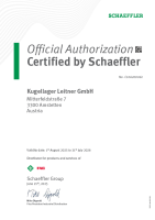 Schaeffler Zertifikat